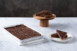 Sweet Caramel & Chocolate Traybake - single tray