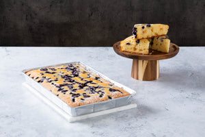 Lemon & Blueberry Traybake - single tray