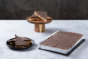 Marbled Crunch Traybake - single tray