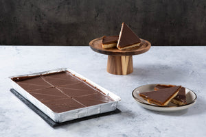 Luxury Caramel Shortbread Traybake - single tray