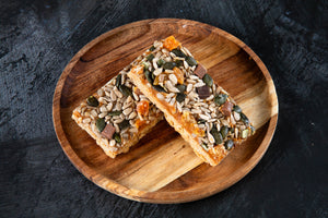 Seeded Flapjack Traybake - single tray
